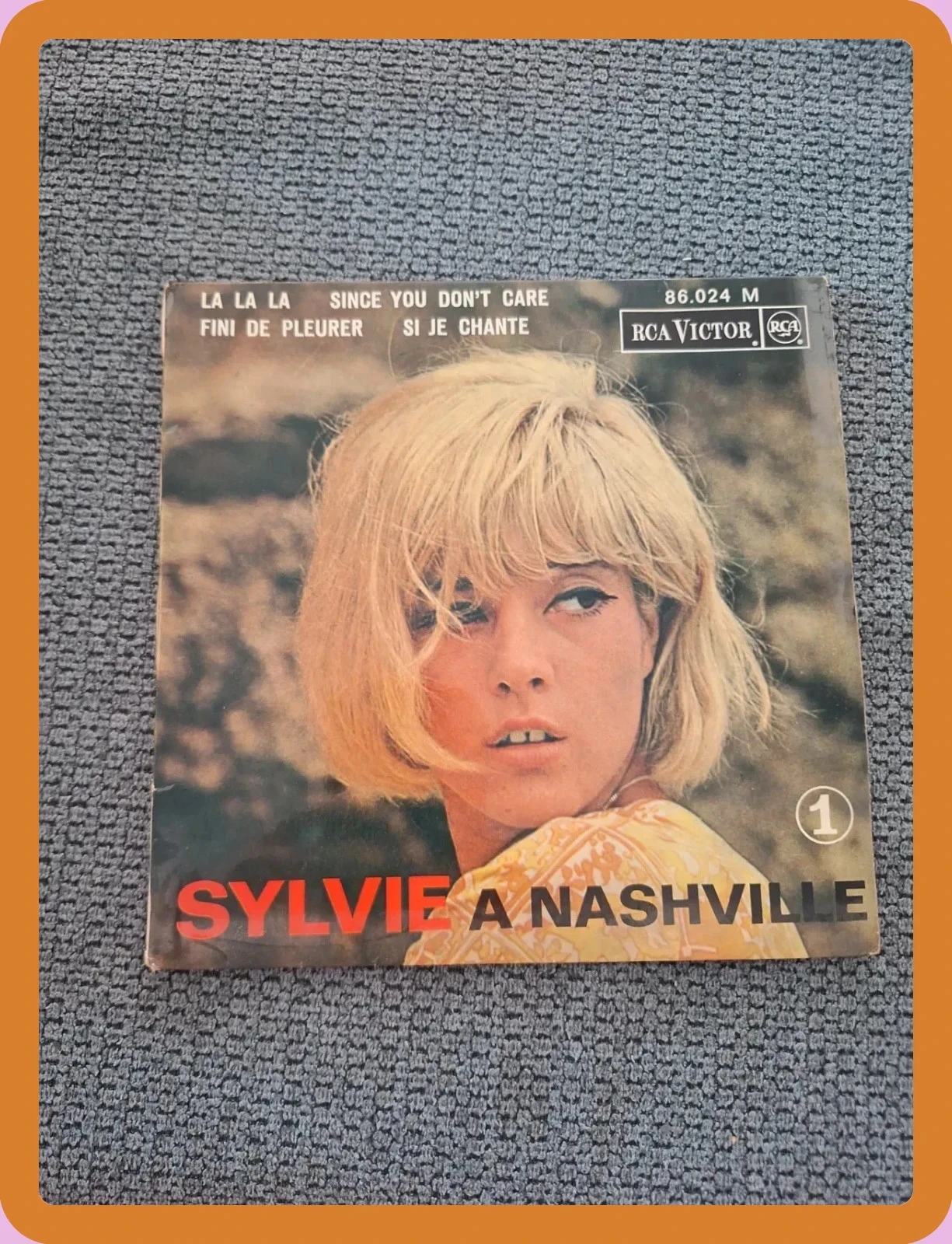 Vinyle Super 45 Tours EP - Sylvie Vartan - Sylvie à Nashville - RCA Victor